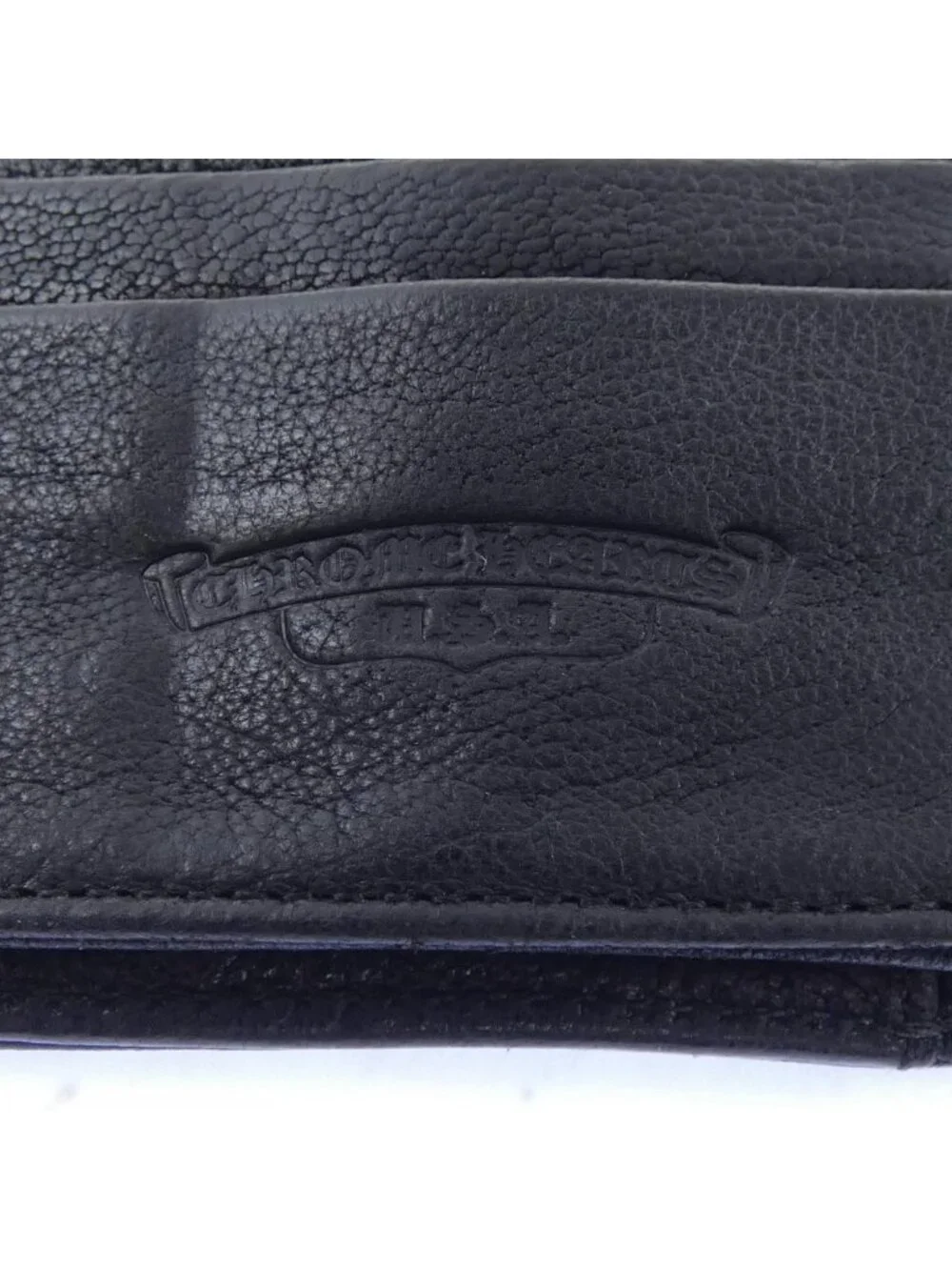 Chrome Hearts Wave Cross Btn Button 304 Wallet